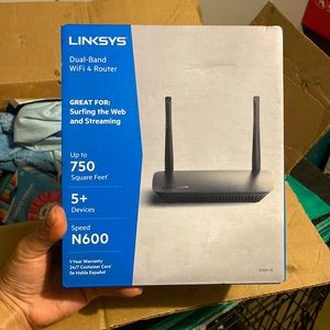 linksys dual-band wifi 4 router n600